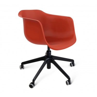 Кресло компьютерное Sheffilton SHT-ST31/S154 красный/черный